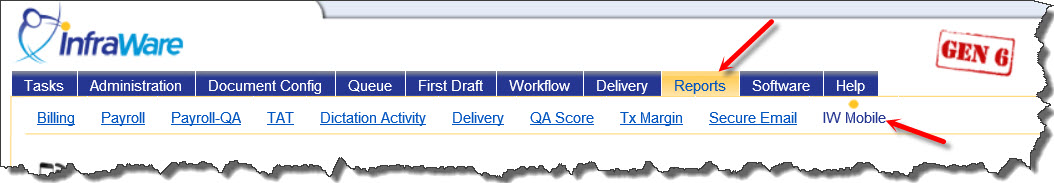 KB ID # 743 - What is the InfraWare Mobile Drafts page?